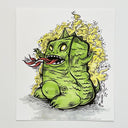 Rakugaki 3 - Thomas Han - #329 - "Tofuzilla"