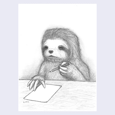 Rakugaki 2 - Luke Chueh - #346 - Sloth Life