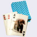 3D Dog Playing Cards