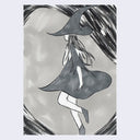 Rakugaki 3 - Jen Tong - #61 - "Witch"