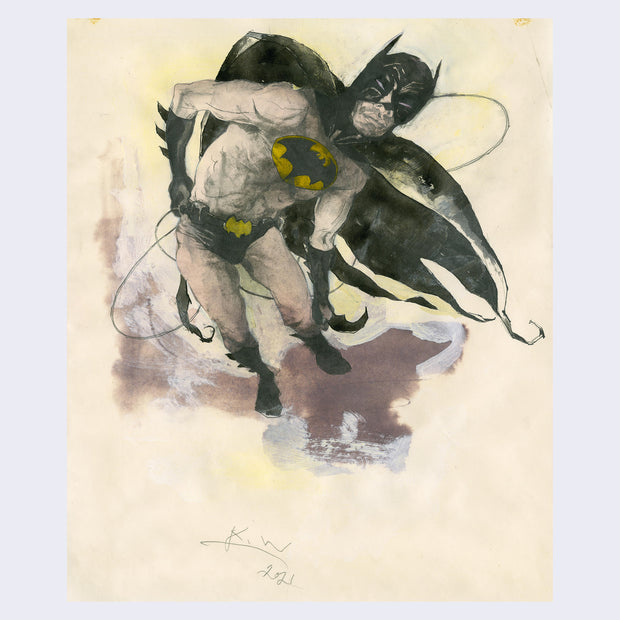 Rakugaki 3 - Kent Williams - #76 - "Batman"