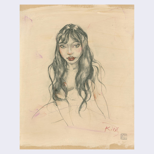 Rakugaki 3 - Kent Williams - #78 - "Girl 1"