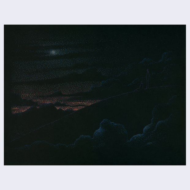 Brian Luong - Travel by Lamplight - “Hillside Sunset"