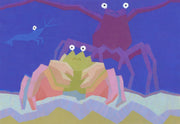 Rakugaki 2 - Peter Chan - #380 - Crab 2 - Blue