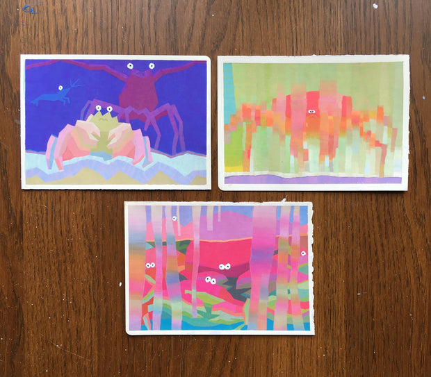 Rakugaki 2 - Peter Chan - #381 - Crab 3 - Cluster