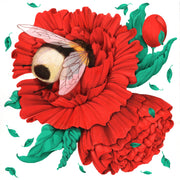 8 x 8 (2021) - Cassia Lupo - "Bee Butt & Blossoms"