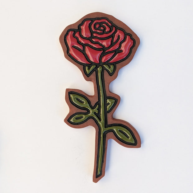 Plants and Flowers Show - Christina Margarita Erives - "Rose Tile #02"