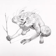 The Neko Show - Cassia Lupo - "Drawing Lines" Original Artwork