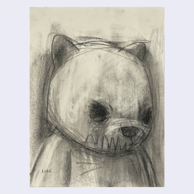 Luke Chueh - More Drawings - Untitled (Bear Snarl)
