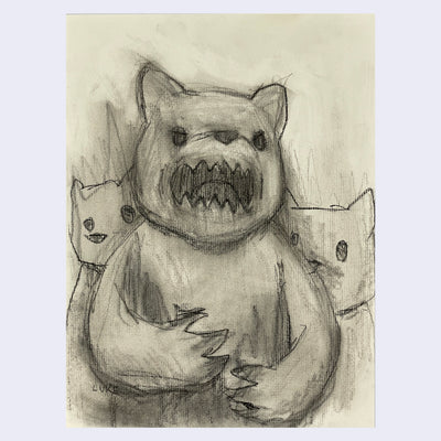 Luke Chueh - More Drawings - Untitled (Bear Group)