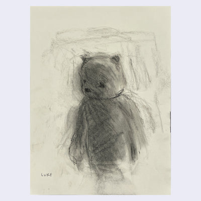 Luke Chueh - More Drawings - Untitled (Gray Fog Bear)