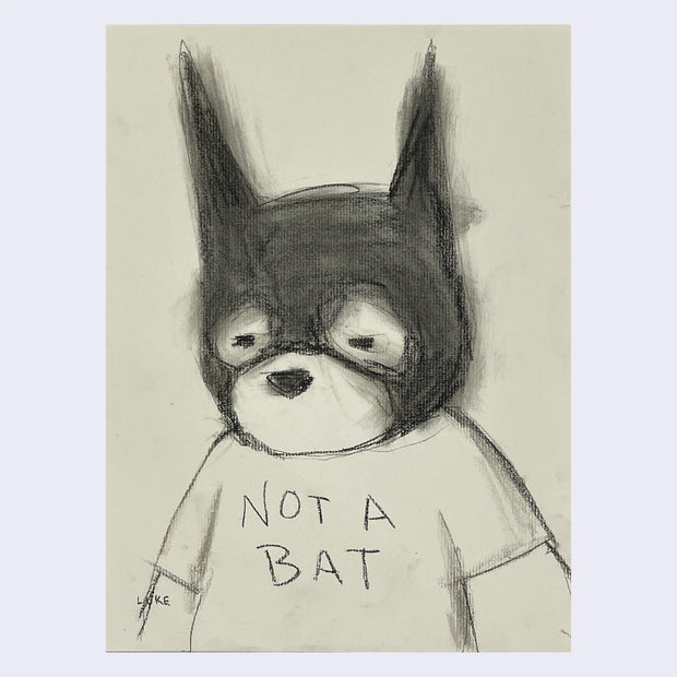 Luke Chueh - More Drawings - Untitled (Not a Bat)