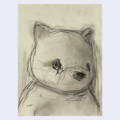 Luke Chueh - More Drawings - Untitled (Spiral Eye)