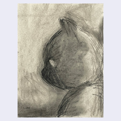 Luke Chueh - More Drawings - Untitled (White Eye)