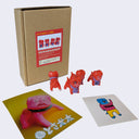Yukinori Dehara - Tosakenta Tiny Figure Set of 4 (Red)