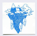 Deth P. Sun - Floating Island Cat Sticker