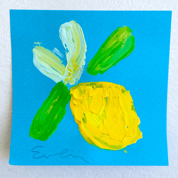 Post-it Show 2021 - Anne-Louise Ewen - Post-it #05 (Lemon)