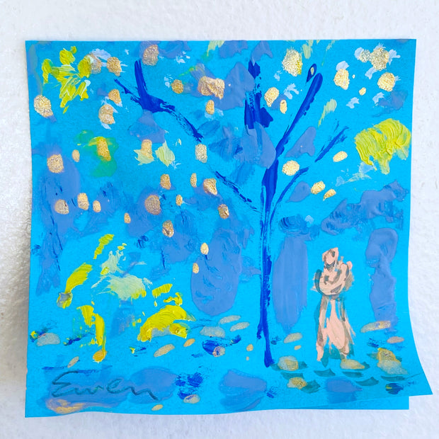 Post-it Show 2021 - Anne-Louise Ewen - Post-it #04 (Mother and Child)