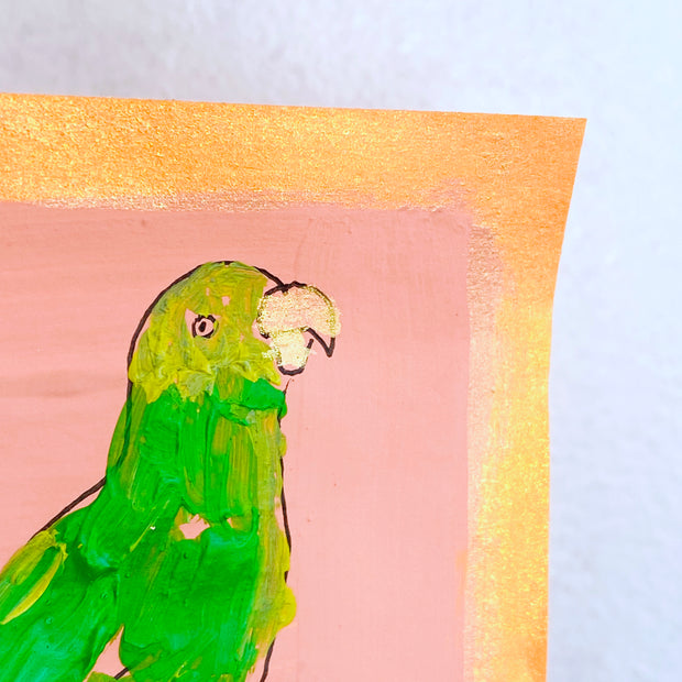 Post-it Show 2021 - Anne-Louise Ewen - Post-it #01 (Parrot 1)