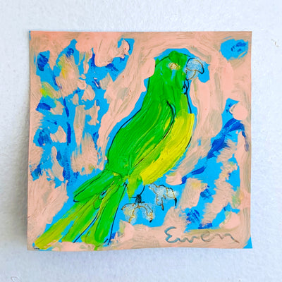 Post-it Show 2021 - Anne-Louise Ewen - Post-it #03 (Parrot 3)