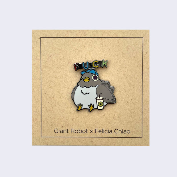 Felicia Chiao x Giant Robot - Four Enamel Pin Set