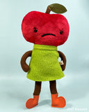 Fruits & Veggies - Flat Bonnie - "Fuji the Angry Apple"