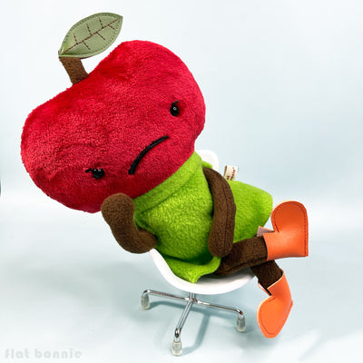 Fruits & Veggies - Flat Bonnie - "Fuji the Angry Apple"