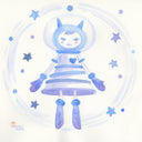 Post-it Show 2020 - Mari Inukai - "please give me a hug"