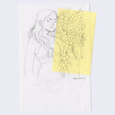 Rakugaki 4 - Hellen Jo - "The Grape Situation, for Fairweather Cider (sketch)"