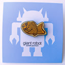 Giant Robot Taiyaki Dessert Enamel Pin