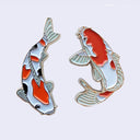 Giant Robot Koi - Two Enamel Pin Set