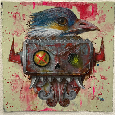 8 x 8 (2022) - #45 - KMNDZ - "Bird Brains"