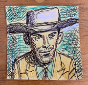 Post-it Show 2020 - Charlie Powell - "Hank Williams"