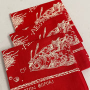 Spaces in Between II - Shihori Nakayama - Hand Printed Bandanas (Assorted)