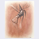 Rakugaki 3 - Nathan Ota - #188 - "Leather Girl"