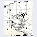 Rakugaki 3 - Nathan Ota - #186 - "Birdie"