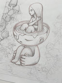 Rakugaki 3 - James Jean - #253 - "Bath Sketch"