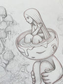 Rakugaki 3 - James Jean - #253 - "Bath Sketch"