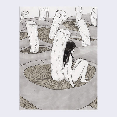 Rakugaki 4 - Jen Tong - "Mushroom 1"