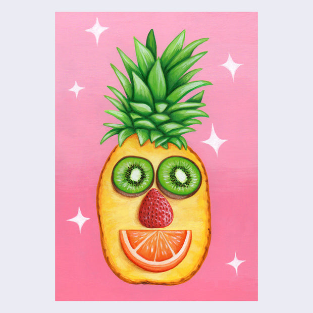 Fruits & Veggies - Juliette Toma - "Pineapple Face"