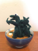 Kaiju Show - Nikki Lukas Longfish - "Miso Felted Godzilla"