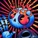 8 x 8 (2022) - #52 - Sean Keeton - "Burning Vision"