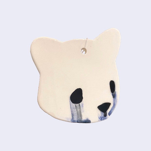 Jenn Lima - Luke Chueh: More Drawings - 4"-5" Medium Ceramic Bear Head (Facing Right)