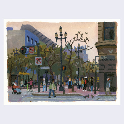 Sitting Outside - #155 - Kevin Laughlin - "Market Street"