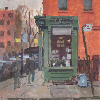 Sitting Outside - #55 - Nathan "Bagel" Stapley - "Market on Dekalb Ave"