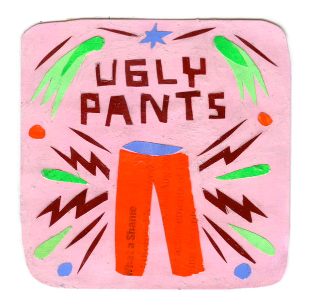Post-it Show 2021 - Martha Rich - Post-it #02 (Ugly Pants)