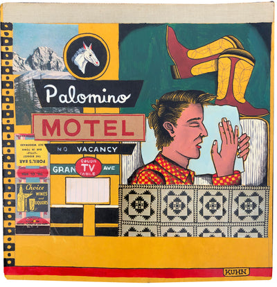 Post-it Show 2020 (Piece has not arrived) - Max Kuhn - "Palomino Motel"