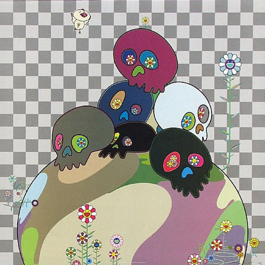 Takashi Murakami - Skull Rock