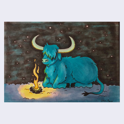 Yokai: Folklore & Fables - Olivia Pecini - "The Baby Blue Ox"