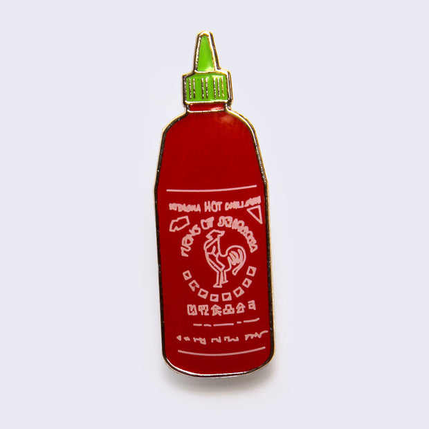 Giant Robot - Sriracha Enamel Pin